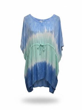 Island Planet Tie-Dye Swimsuit Resort Coverup One Size